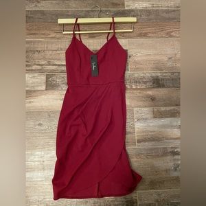 LULU’S XS Red Bodycon Mini Dress